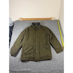 Vintage Woolrich Green Winter Men's Jacket Size Large